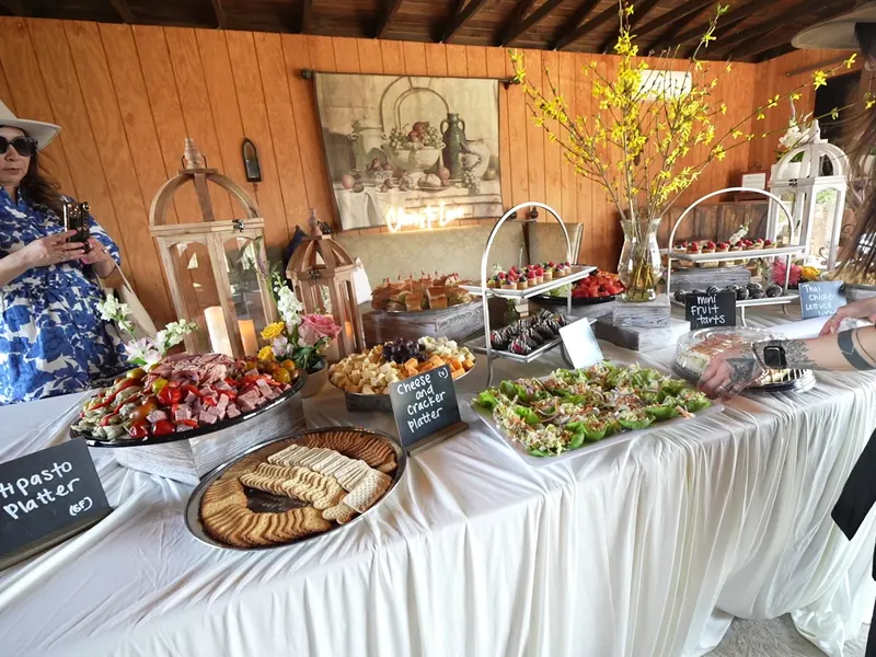 Charcuterie grazing table built for a San Bruno family celebration